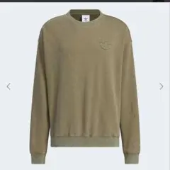 adidas オリーブグリーン トレーナー