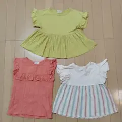 la poche biscuit など　半袖Tシャツ 3枚セット 110cmのサムネイル