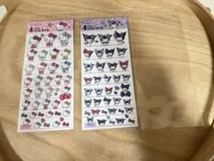 【美品】 サンリオ　4サイズステッカー　2種