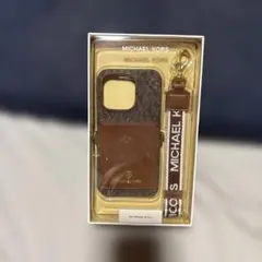 新品未使用未開封　MICHAEL KORS iPhone15 Pro用ケース