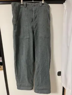 50s実物スイス軍デニム前期型　ワークパンツ