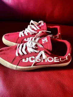 DC SHOES スニーカー レッドのサムネイル