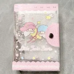 キキララ　シールバインダー　シールブック　シール帳　6穴 A7 ラメ