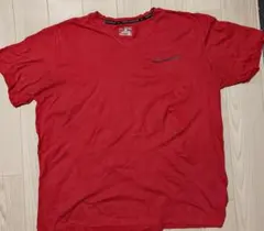 UNDER ARMOUR 2XL レッド Vネック Tシャツ