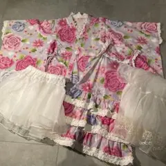 浴衣　女の子　120cm 4点セット