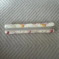 姫革細工 ペンケース 菊柄のサムネイル