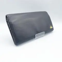 【Vivienne Westwood（ヴィヴィアン）】二つ折り財布ゴールドオーブ
