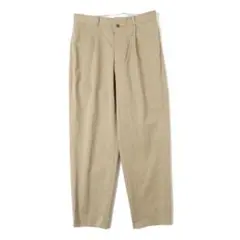 YAECA チノパン　タックテーパード