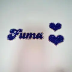 デコうちわ　うちわデコパーツ　Fuma ク○ミパーツ付き
