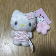 サンリオ ハローキティ ミニチュアキルト マスコット　ピンク