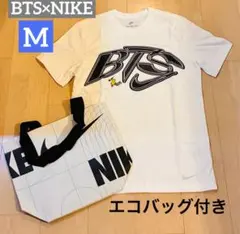 Mサイズ NIKE BTS コラボ Tシャツ ホワイト - メルカリ