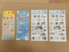 たまごっち•しろたん×はぴだんぶい シール4枚セット