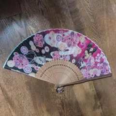 ディズニーリゾート・ミニーマウス・扇子♪