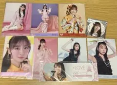 ＝LOVE　瀧脇笙古　生写真　缶バッジ　封入　ピクチャーチケット　くじ景品セット