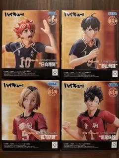 ハイキュー！ハイプレミアムフィギュア 日向翔陽 影山飛雄 黒尾鉄朗 孤爪研磨