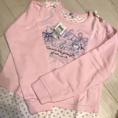 【新品】マザウェイズ ユニコーンプリントトレーナー 150cm ピンク