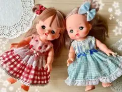 メルちゃん　ソランちゃん　ハンドメイド服　ワンピースセット403