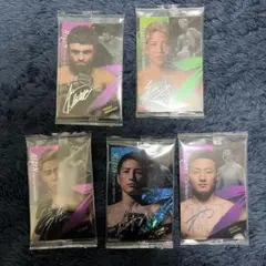 RIZINウエハース　井上直樹　他4枚