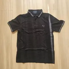 FRED PERRY: イギリス製 M2 シングルライン ポロシャツ ブラックのサムネイル