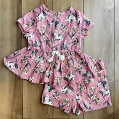 プティマイン　ボタニカル トップス　パンツ　100のサムネイル
