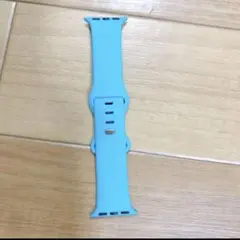 アップルウォッチベルト　軽量 38/40mm M/L ブルー　シンプル