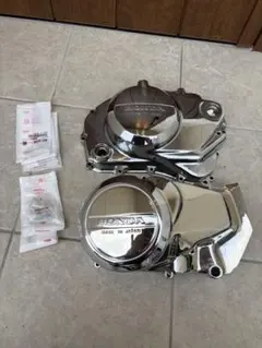 ホーク　CB250T CB400N エンジンカバー Amazon | CB250 CB400T-N クラッチカバー ホーク用貼り付け