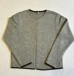 無印良品　フリース　カーディガン　M