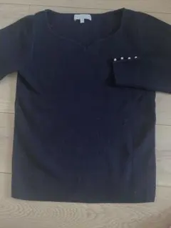 プロポーションボディドレッシング ニット 黒