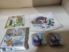 正規品】 Aqours ソフマップ アニメガ 渡辺曜 缶バッジ ラブライブ