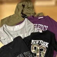レディース　スゥエット生地　Tシャツ　トップス　５枚 スピンズ　ワンウェイ他のサムネイル