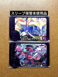 ポケモンフレンダ5弾　未使用　ゼルネアス　イベルタル　スーパートレジャー　ST