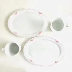 新品 ロイヤルコペンハーゲン コーラル プリンセス オーバルディッシュ レースのサムネイル