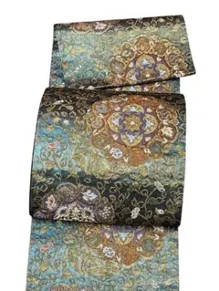 螺鈿細工 輪奈織 金華山 西陣織 袋帯 新品未使用品 七宝繋ぎ 銀糸 正絹 六通 楽天市場】袋帯 七宝の通販