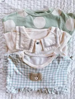 スウェットロンパース　3点セット　まとめ売り