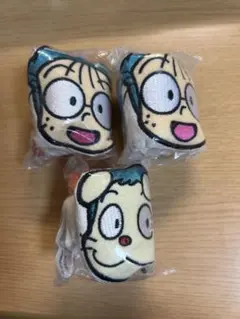 忍たま乱太郎　スクエアポーチ　乱太郎×2、ヘムヘム