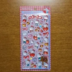 【正規品】ボンボンドロップシール　キティ　サンスター文具