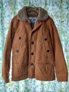 ★CUBE SUGAR ボアライナー付ブラウンジャケット