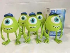 【5体セット】約20センチ　モンスターズインク マイク フィギュア ソフビ