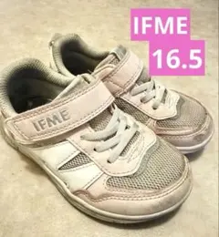 IFME ピンク スニーカー ベルクロ