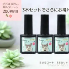 【3セット限定セール♪】 黄変防止＊まさるコート✧隠れ工房 GreenOcean