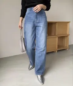 CAPRICIEUX LE'MAGE ハイウエストストレートデニムのサムネイル