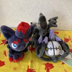 ポケモンfit ゾロア　シャンデラ　ゼクロム　タグ付き