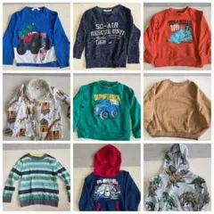 【お値下げ中】男の子100サイズ 子供用トレーナー・ズボン・タンクトップセット