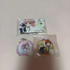 しゅごキャラ！ スクエア缶バッジアクリルチャーム セット