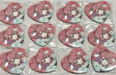にじさんじ Cherry Cherish ハート型缶バッジ 椎名唯華 - メルカリ
