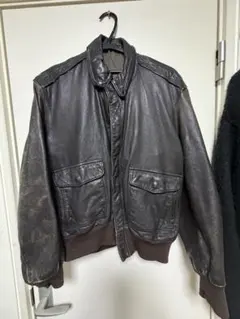 Schott G-1 レザーフライトジャケット USA製 42 ブラック - メルカリ