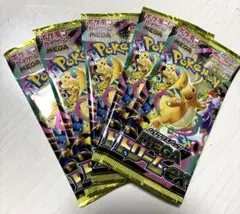 ポケモンカードゲーム megaドリームex 5パック