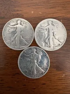 ウォーキングリバティ1オンス銀貨/ハーフダラー銀貨2枚セット ウォーキング リバティ ハーフ ダラー: 歴史、価値、重要な日付