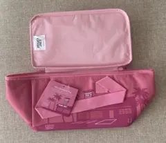 タグ付き　trader joe’s トレジョ　ミニ保冷バッグ ピンク　未使用