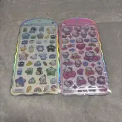 【正規品】コットンパフィー シール サンリオ はぴだんぶい